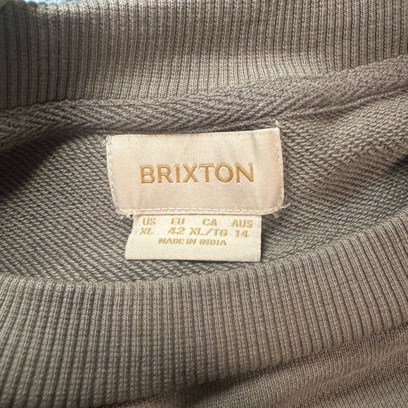 Brixton Women's CROSS LOOP FRENCH TERRY CREW - Picture 6 of 6